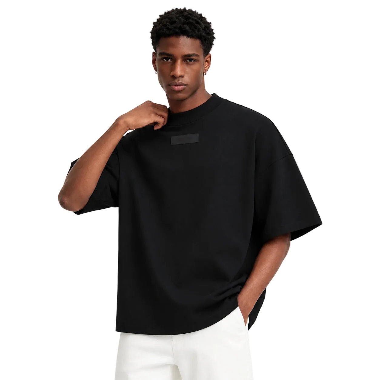 Fear of God Essentials Crewneck TShirt II Jet Black