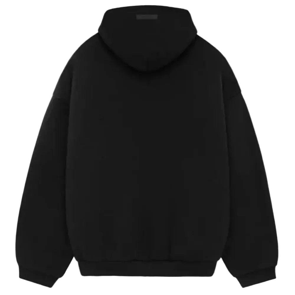 Fear Of God Essentials Fleece Hoodie Black FW24