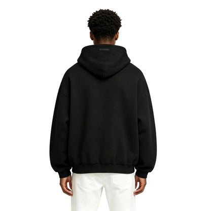 Fear Of God Essentials Fleece Hoodie Black FW24