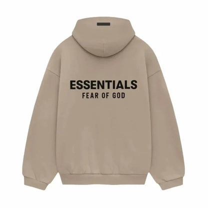 Fear of God Essentials Fleece Hoodie II Desert Sand