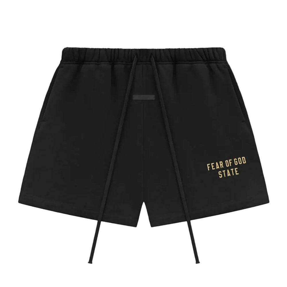 Fear of God Essentials Fleece Soccer Short Black
