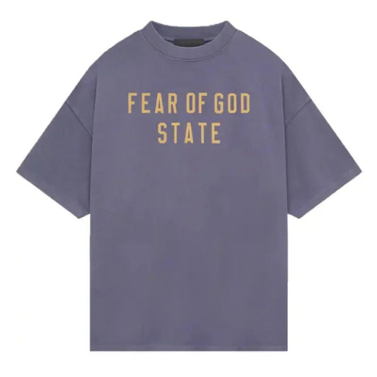 Fear of God Essentials Heavy Crewneck Tee Lavender