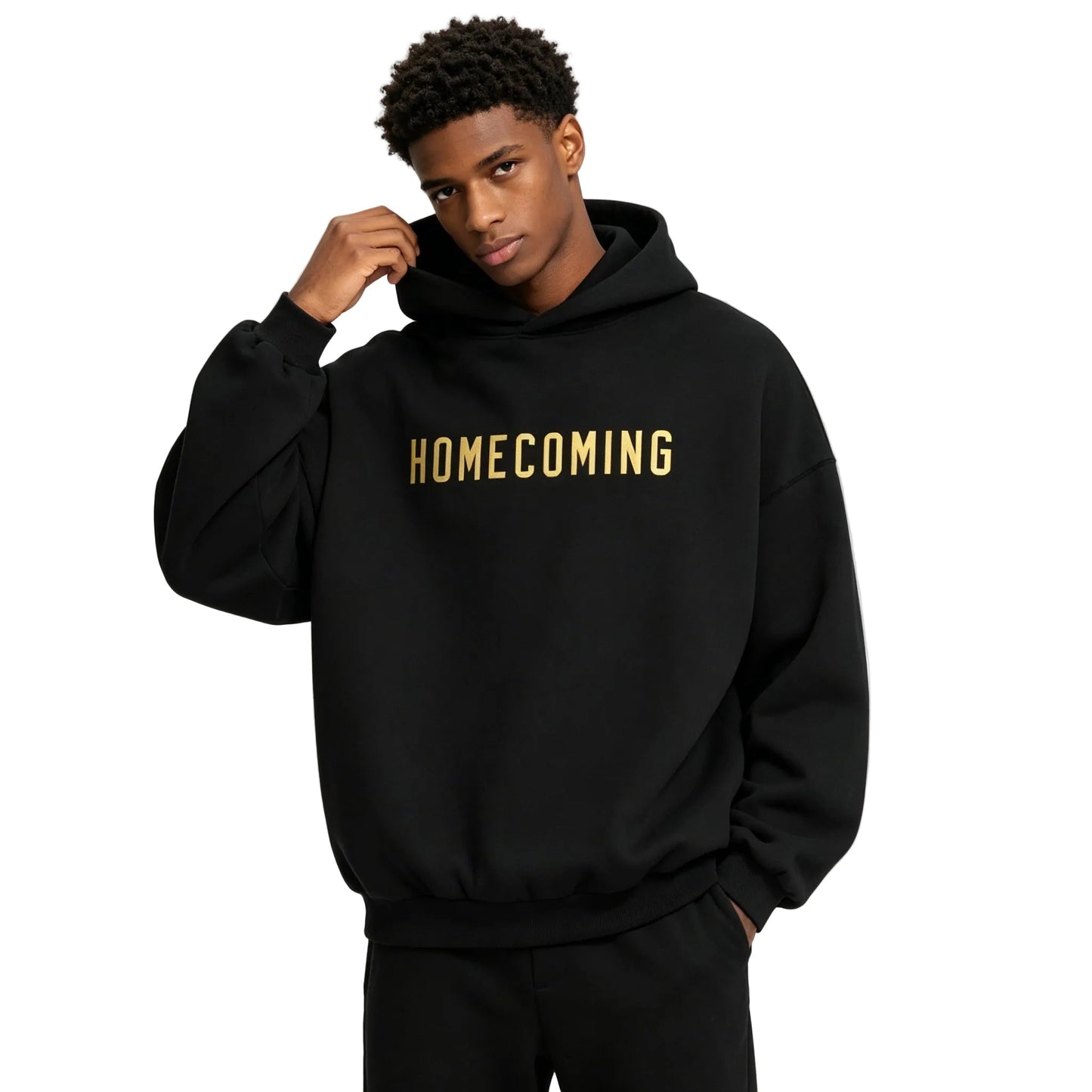 Fear of God Essentials Homecoming Heavy Fleece Hoodie Black