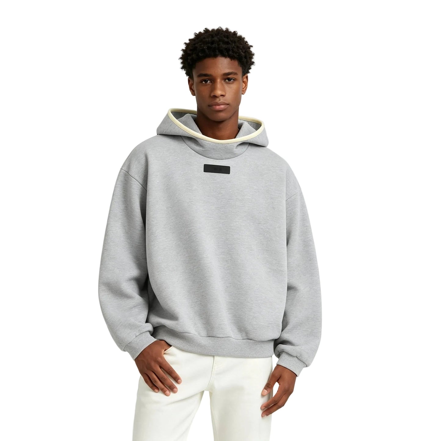 Fear of God Essentials Hoodie Light Heather Grey