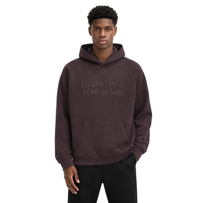 Fear of God Essentials Hoodie Plum