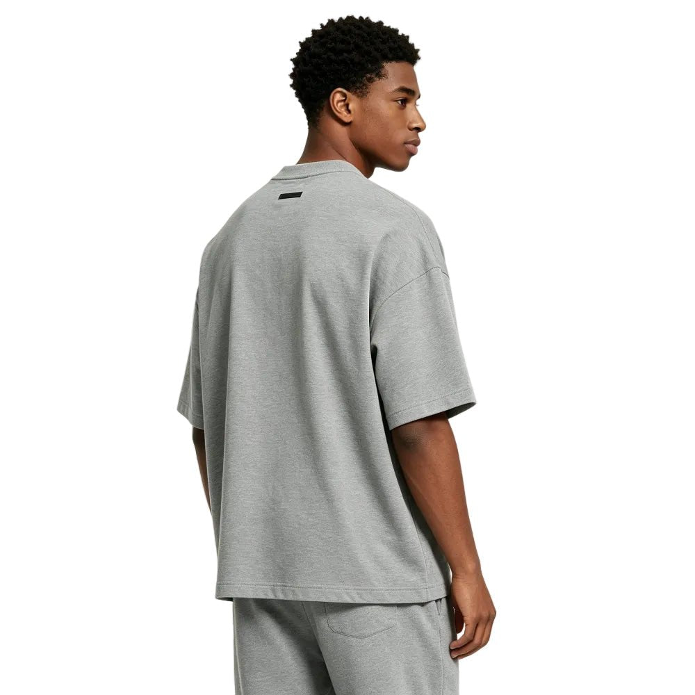 Fear of God Essentials Jersey Crewneck Tee Dark Heather