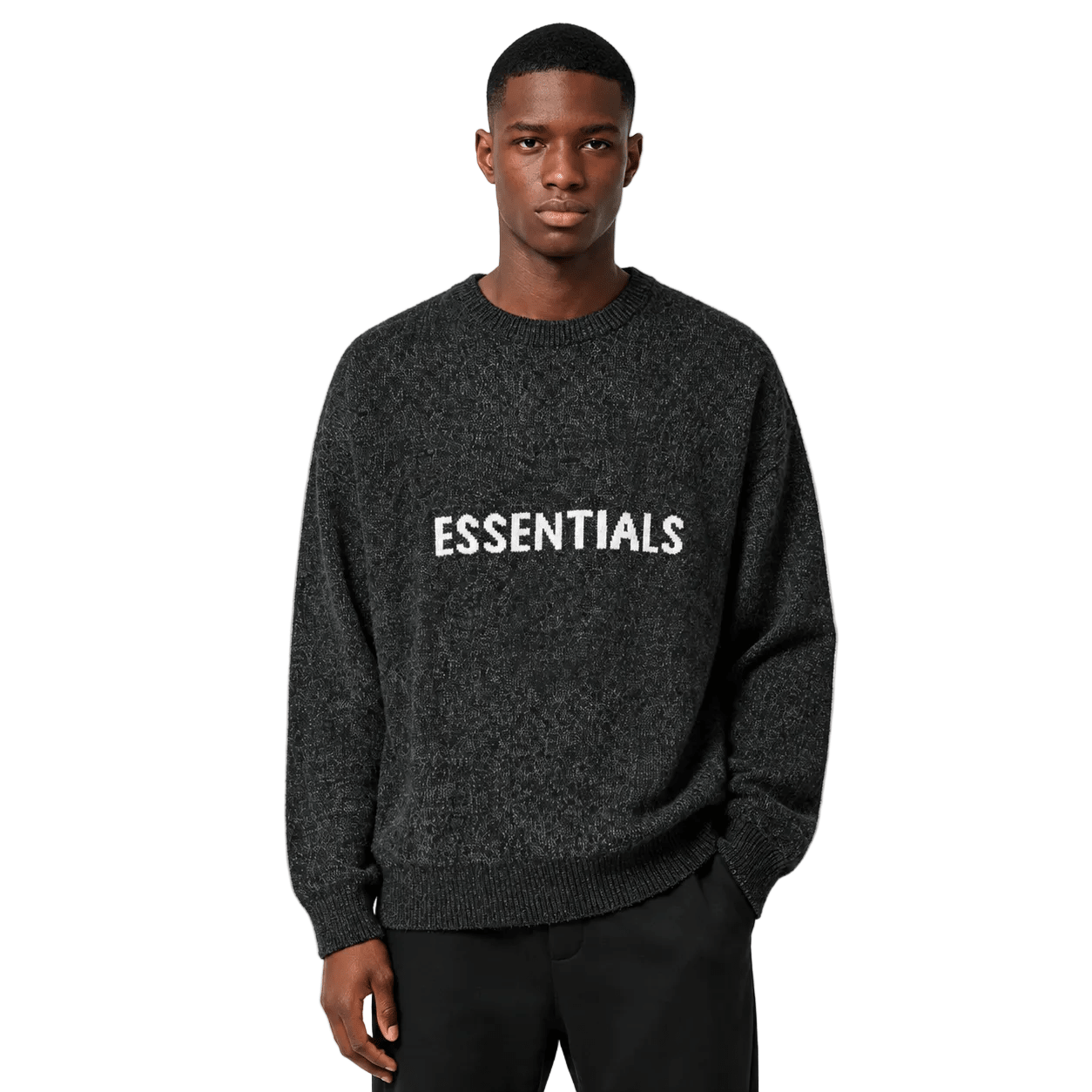 Fear of God Essentials Knit Sweater Black