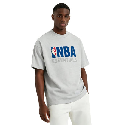 Fear of God Essentials NBA Tee Light Heather