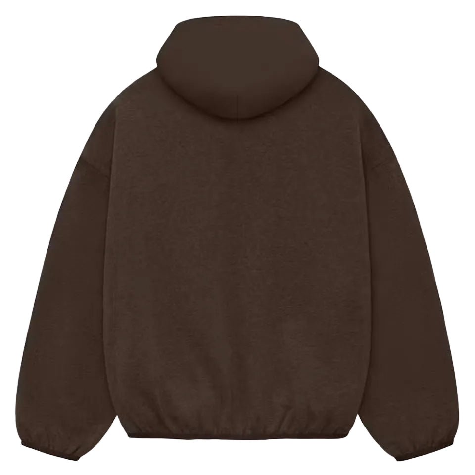 Fear of God Essentials Nylon Fleece Hoodie Heather Wood