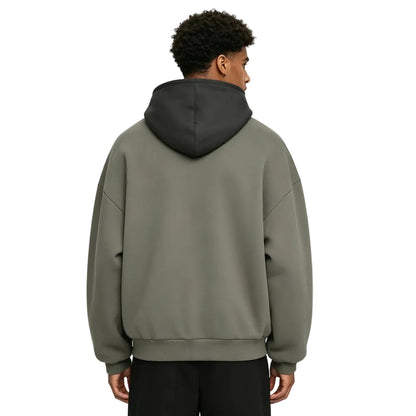 Fear of God Essentials SS24 Nylon Fleece Hoodie Ink Jet Black