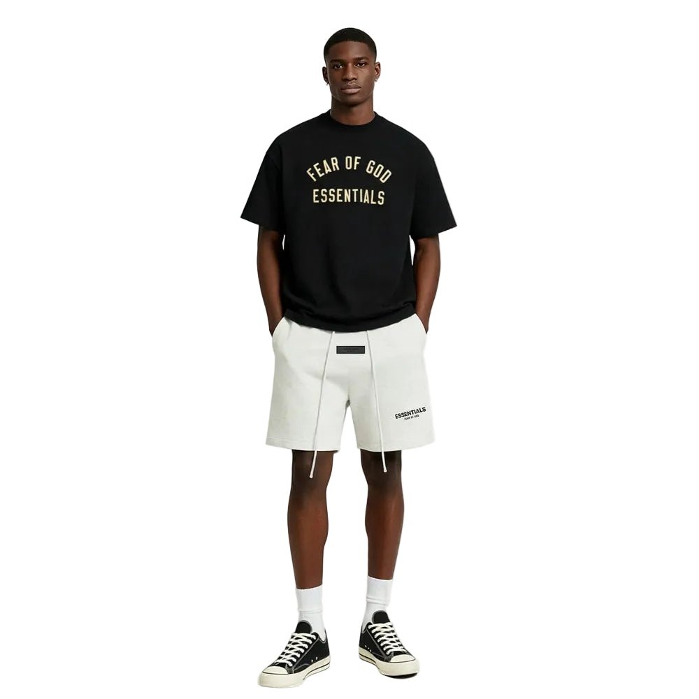 Fear of God Essentials Sweatshort Light Oatmeal