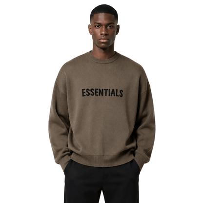 Fear of God Essentials x SSENSE Knit Sweater Rain Drum