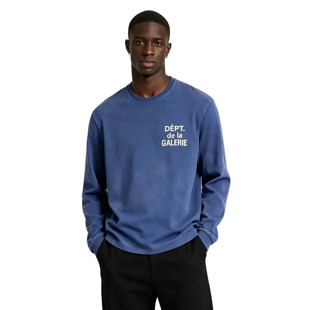 Gallery Dept. French Long-Sleeve Tee Navy