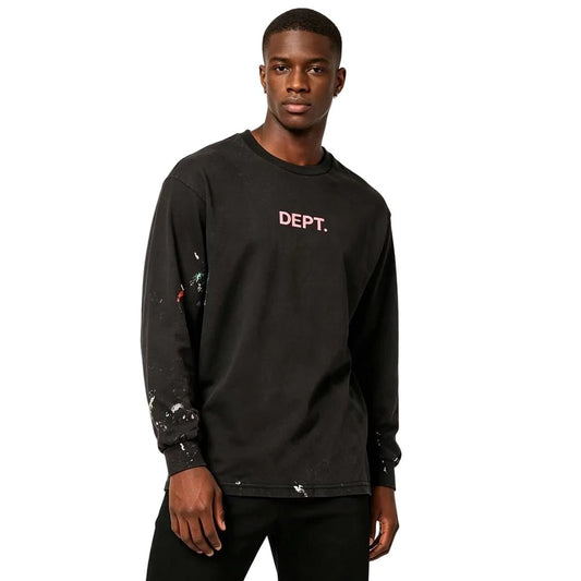GALLERY DEPT  paint spatter long-seeve t-shirt