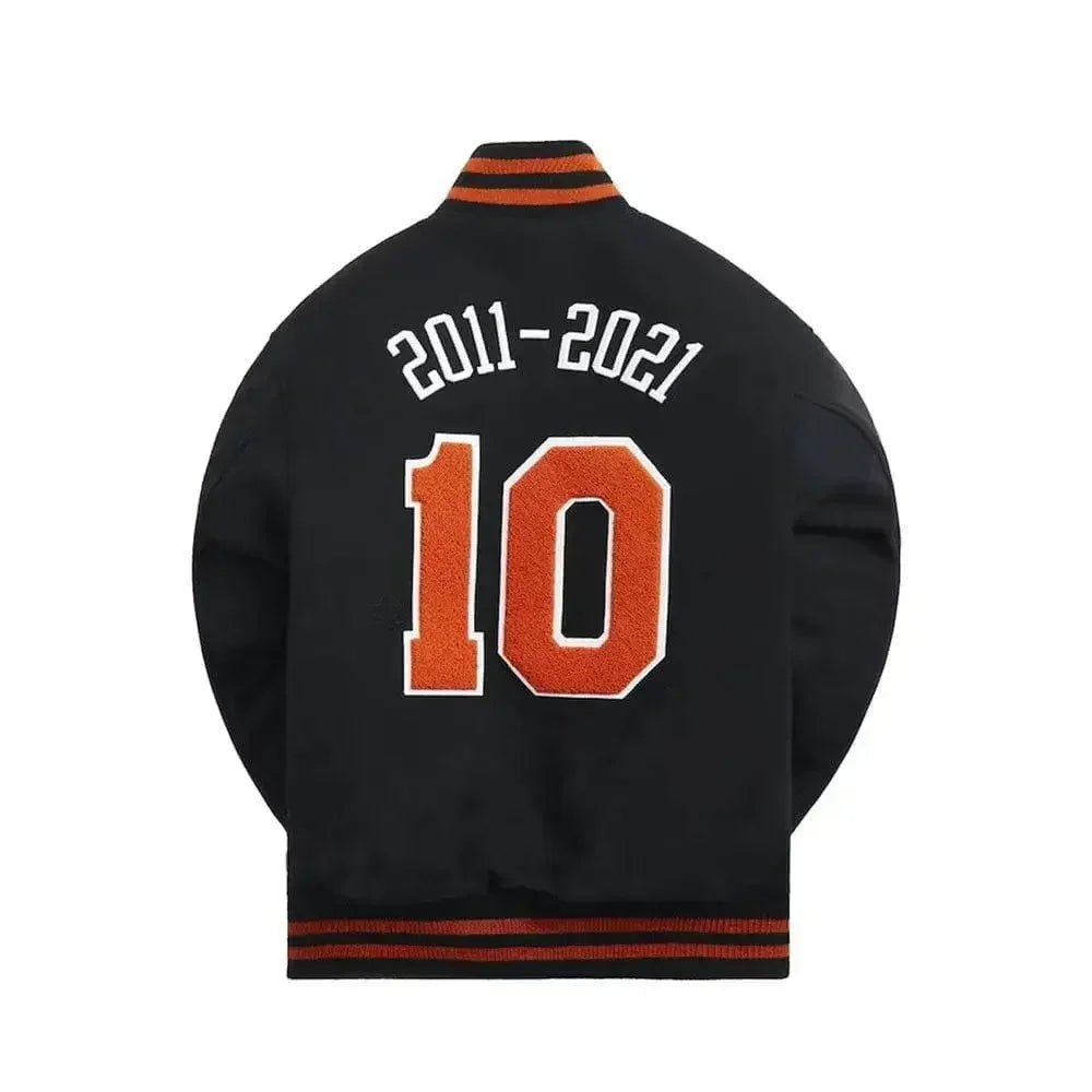 Kith New York Knicks Varsity Jacket Black