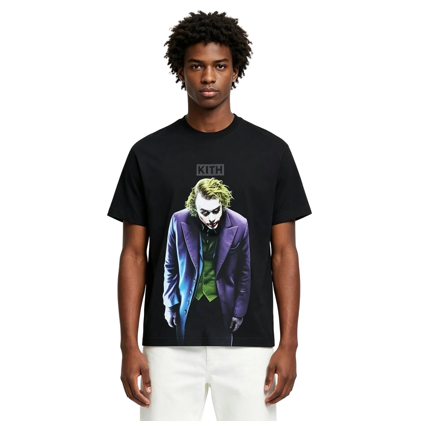 Kith x Batman Joker Tee Black