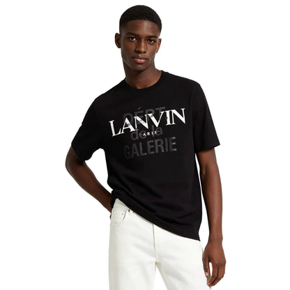 Lanvin x Gallery Dept. Printed T-shirt In French Black