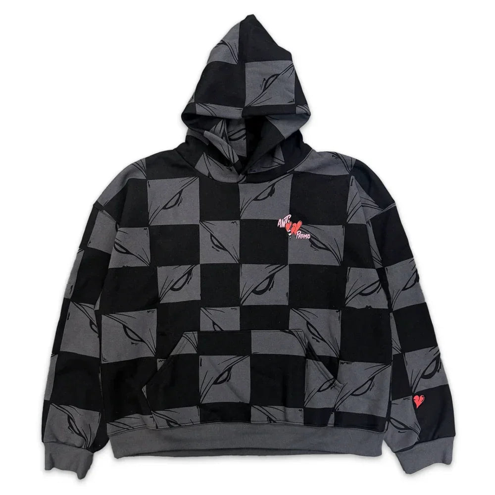 Matty Boy 99 Eyes Hoodie Black Grey