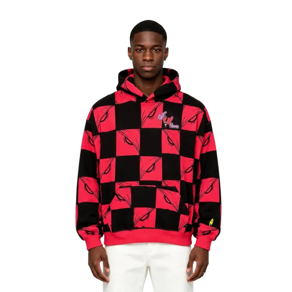 Matty Boy Anti Promo 99 Eyez Hoodie Black Red