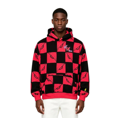 Matty Boy Anti Promo 99 Eyez Hoodie Black Red