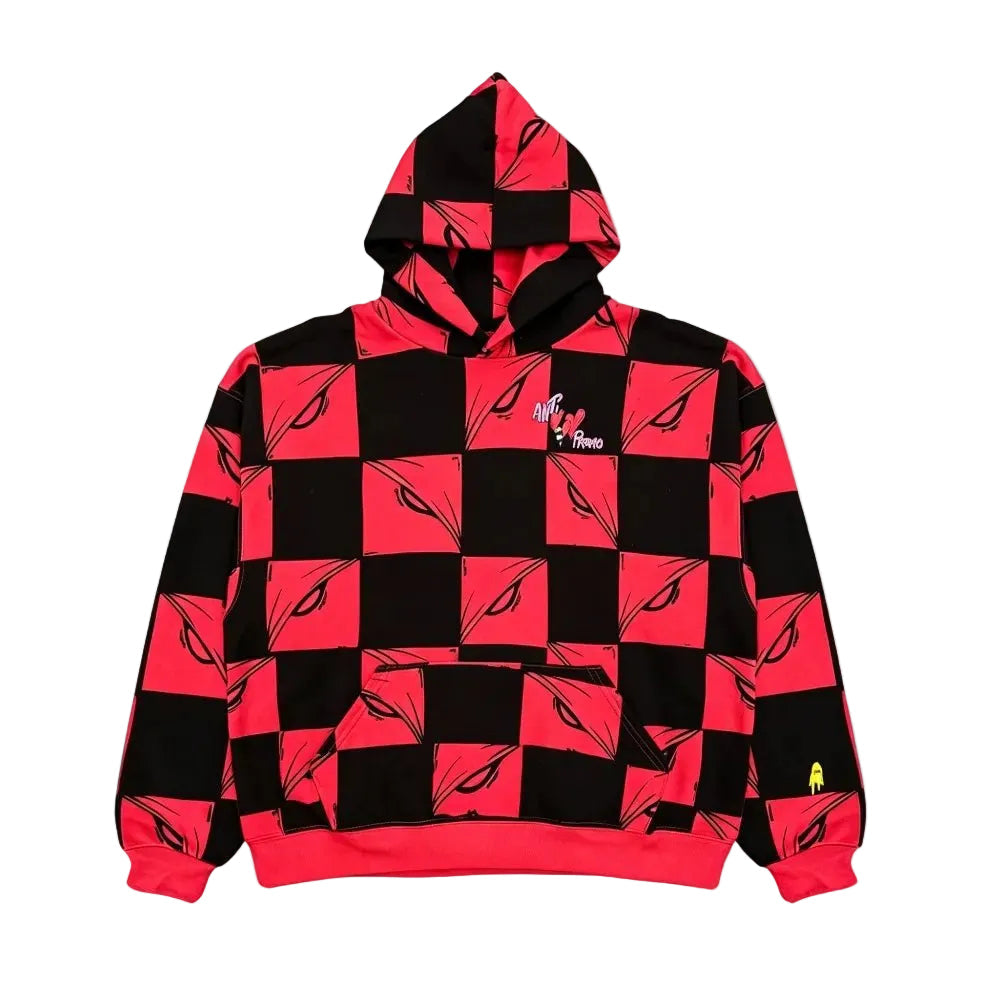 Matty Boy Anti Promo 99 Eyez Hoodie Black Red
