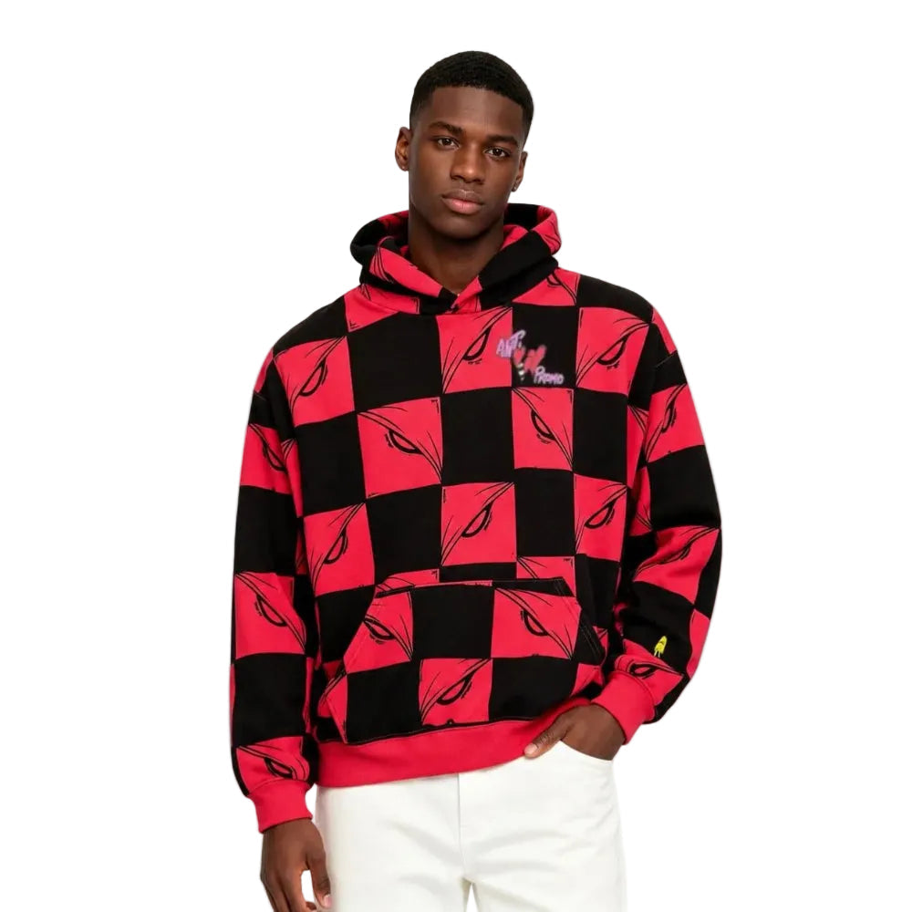 Matty Boy Anti Promo 99 Eyez Hoodie Black Red