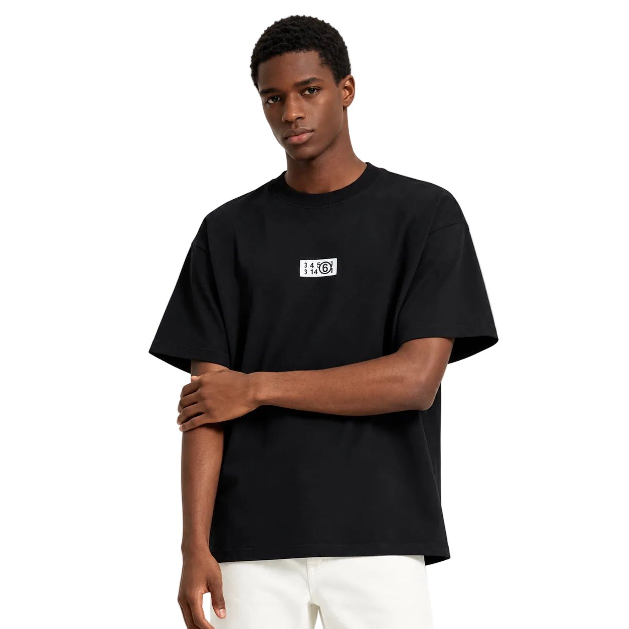 MM6 Maison Margiela Zoom logo oversized T-shirt