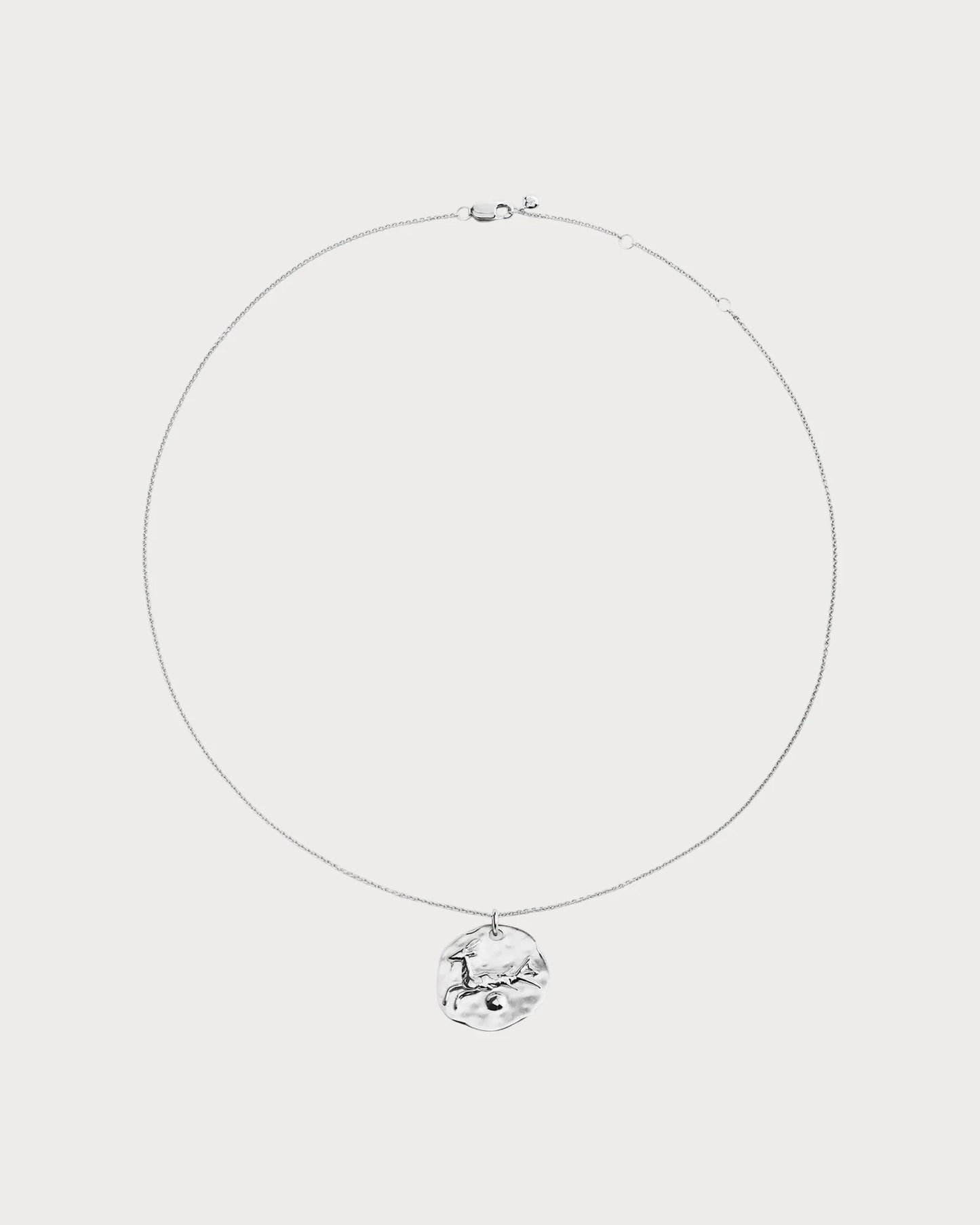 MONICA VINADER Capricorn Zodiac Sterling-Silver Pendant Necklace(Silver)