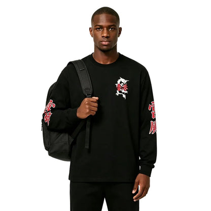 Palace Hong Kong Exclusive Yin Yang L S Tee Black
