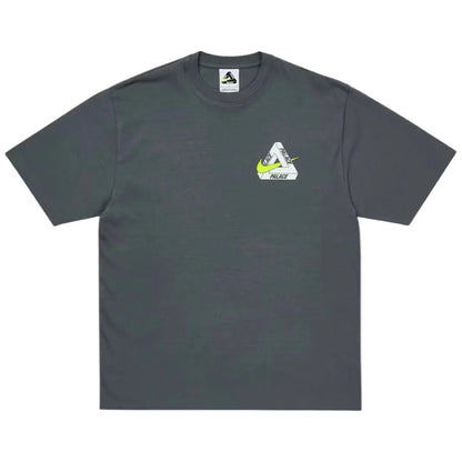 Palace x Nike Tri Swoosh T-Shirt Charcoal