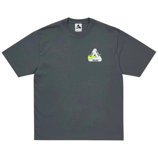 Palace x Nike Tri Swoosh T-Shirt Charcoal