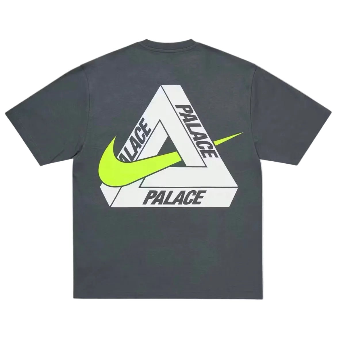 Palace x Nike Tri Swoosh T-Shirt Charcoal
