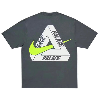 Palace x Nike Tri Swoosh T-Shirt Charcoal