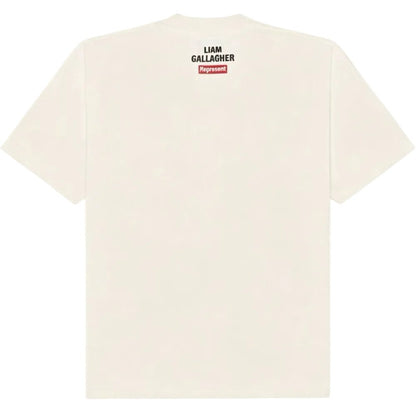 Represent Liam Gallagher Cmon You Know Vintage Tee White