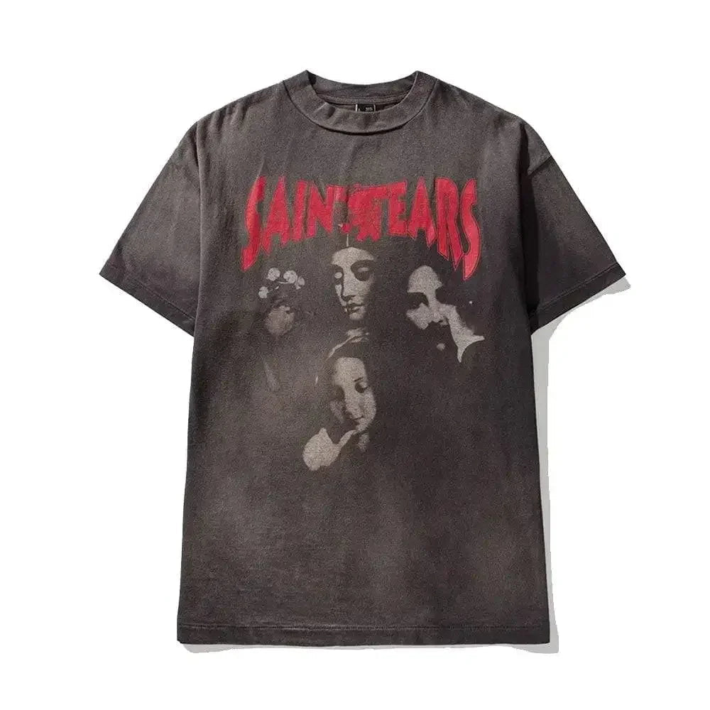 Saint Michael x Denim Tears Faces T-shirt