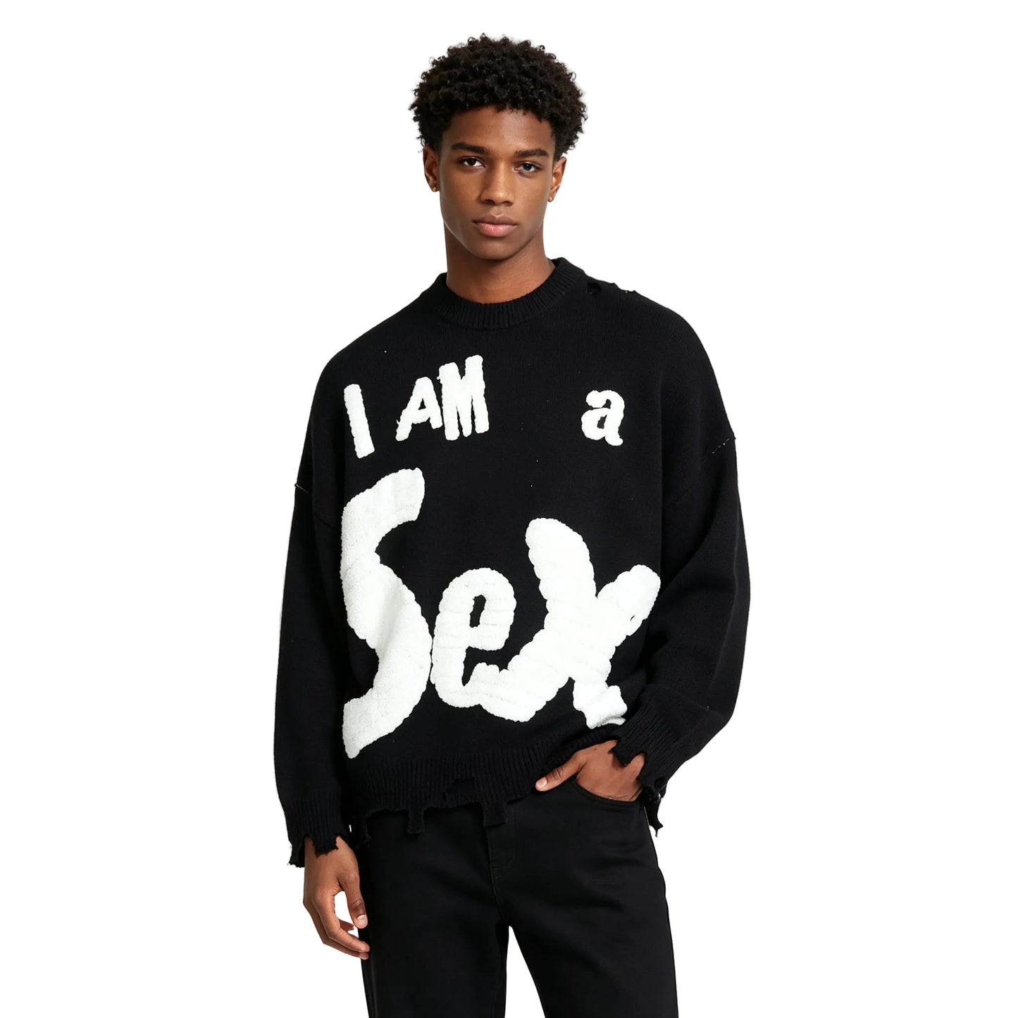 SAINT MXXXXXX x Sex Pistols embroidered sweater