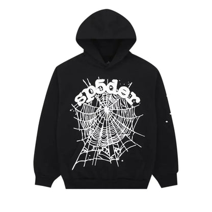Sp5Der Og Web Hoodie Black