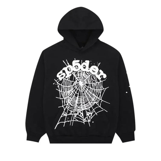 Sp5Der Og Web Hoodie Black