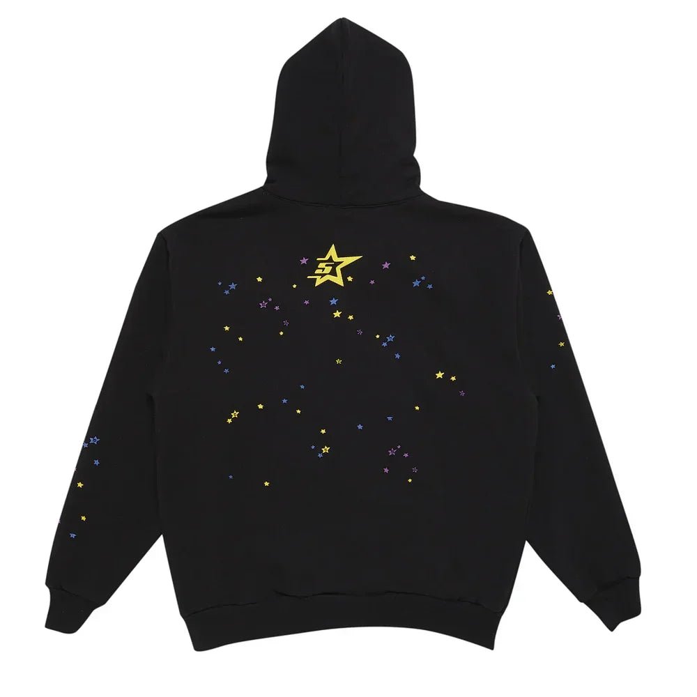 Sp5der P*nk V2 Hoodie Black