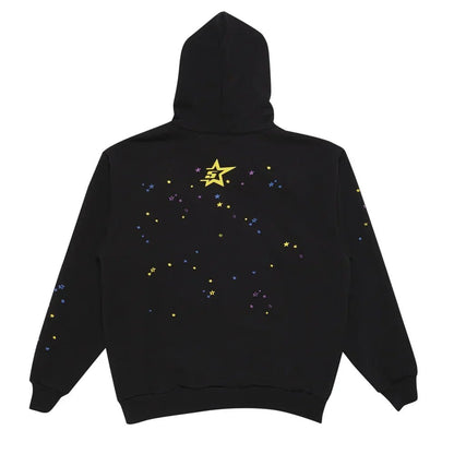 Sp5der P*nk V2 Hoodie Black