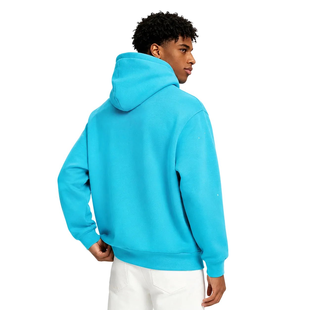 Sp5der Punk V2 Hoodie Cyan