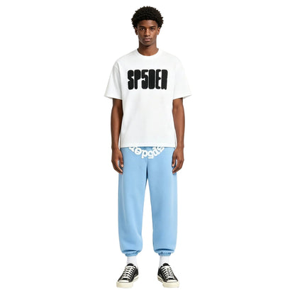 Sp5der Worldwide Sweatpant Sky Blue