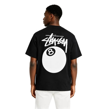 Stussy 8 Ball Pigment Dyed Tee Black
