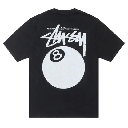 Stussy 8 Ball Pigment Dyed Tee Black