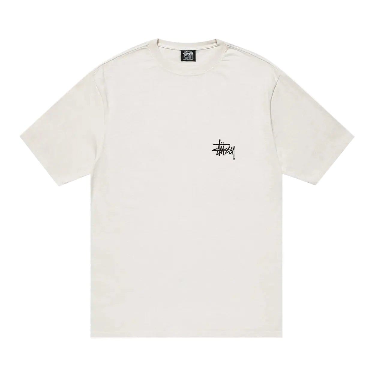 Stussy Basic Pigment Dyed TShirt Natural
