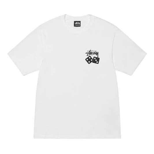 Stussy Dice Pigment Dyed Tee Natural