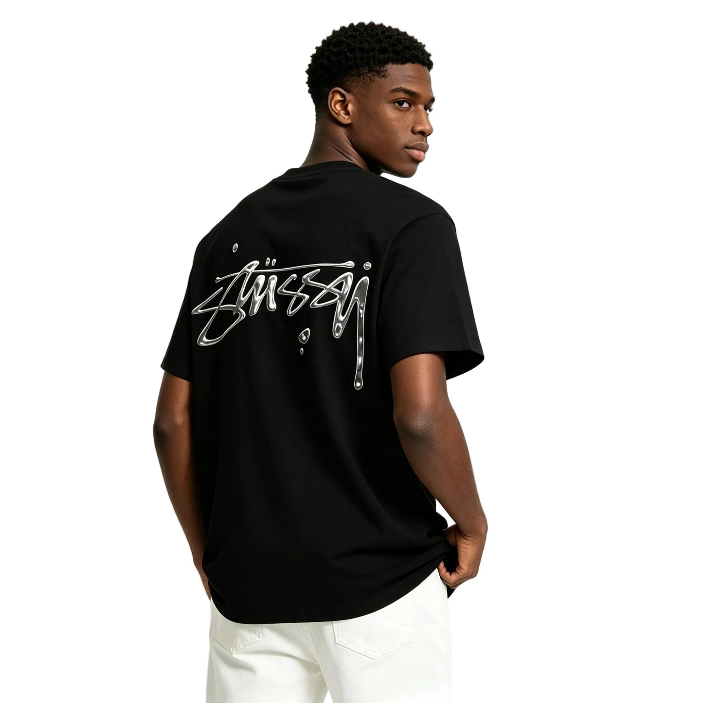 Stussy Mercury Tee Black