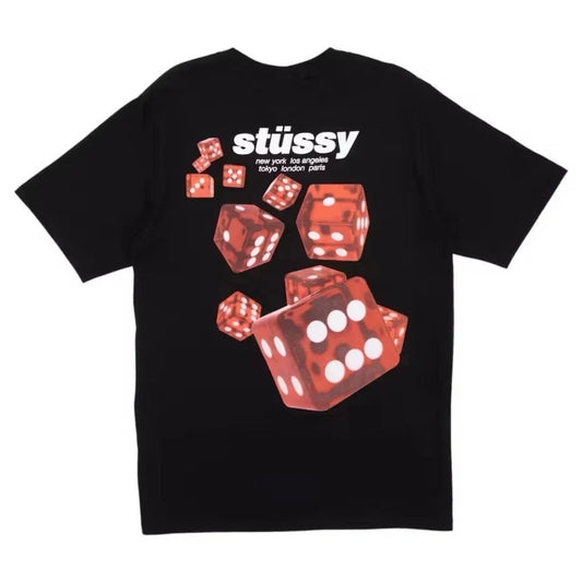 Stussy Rollers Tee Black