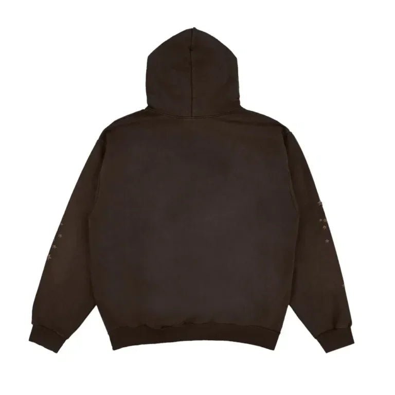 Travis Scott Cactus Jack x Sp5der Days Before Rodeo Hoodie Brown